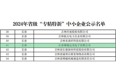 A moment of glory!  ECOPTIK(Changchun) Co., Ltd. won the provincial 